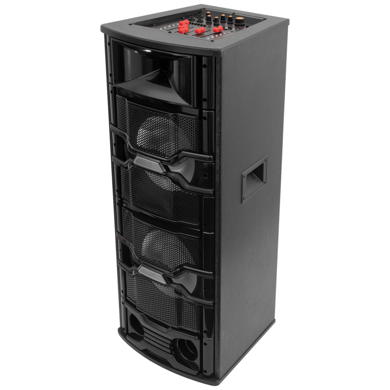 SAL PAR 225DJ, bežični zvučnik, Bluetooth, Karaoke, 250W, crni