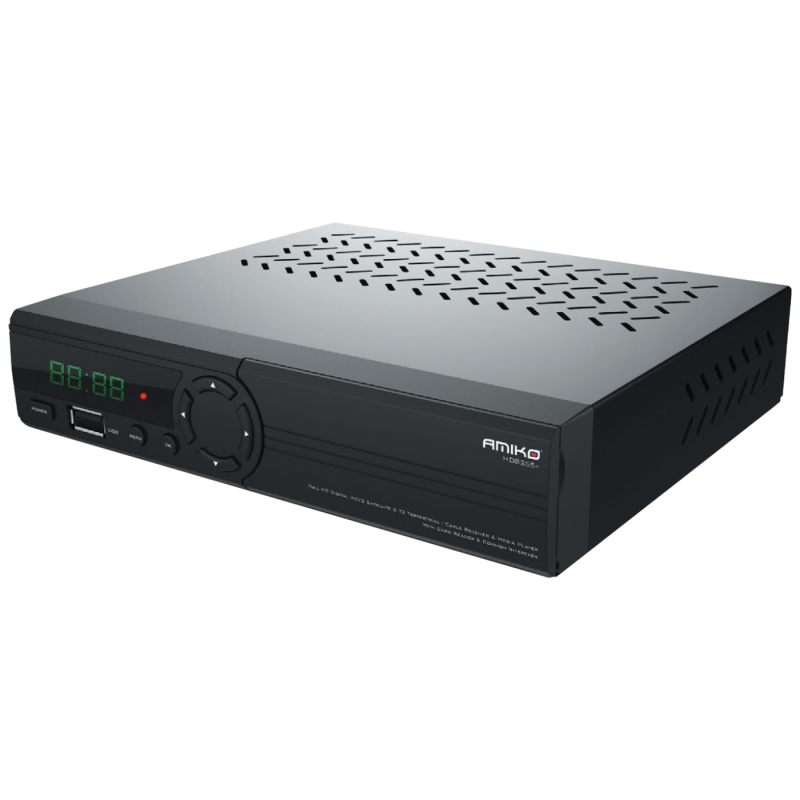 Amiko HD-8265+, prijemnik, DVB-S2+T2/C, HEVC, Stalker, FHD, CX, CI+