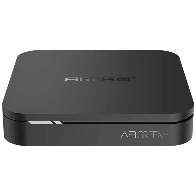 Amiko A9 Green+, IPTV prijemnik, Android OS, 2/16GB, 4K, WiFi, Bluetooth