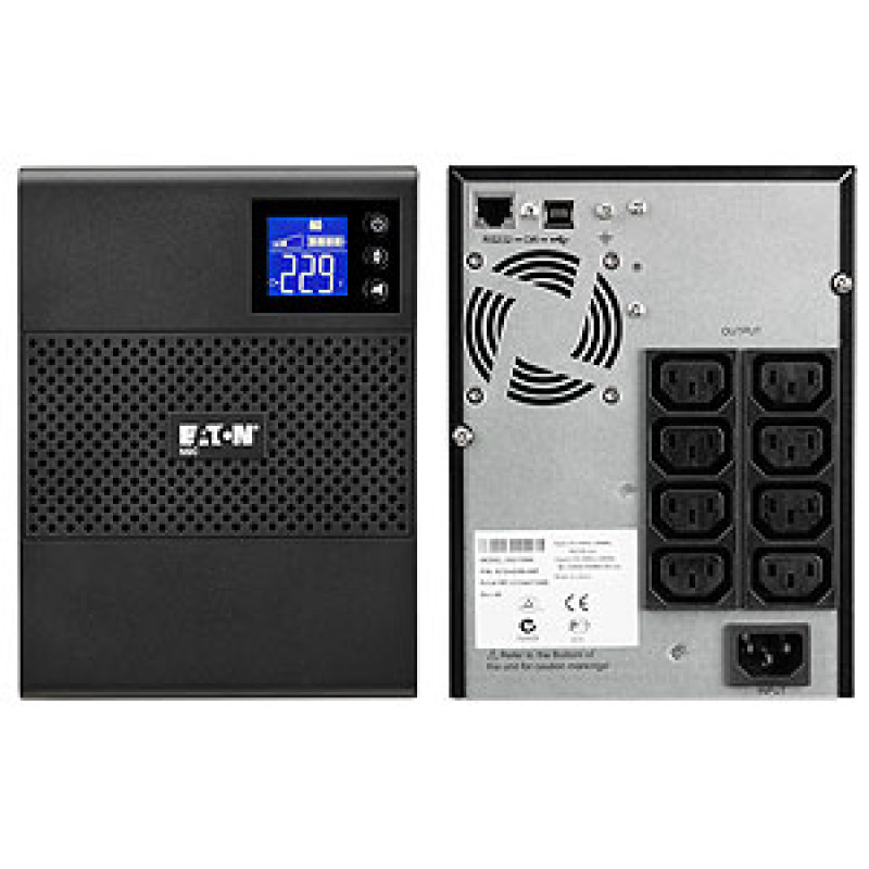 Eaton 5SC 1500i UPS, 1050W / 1500VA, IEC C13, Line Interactive, rack / tower