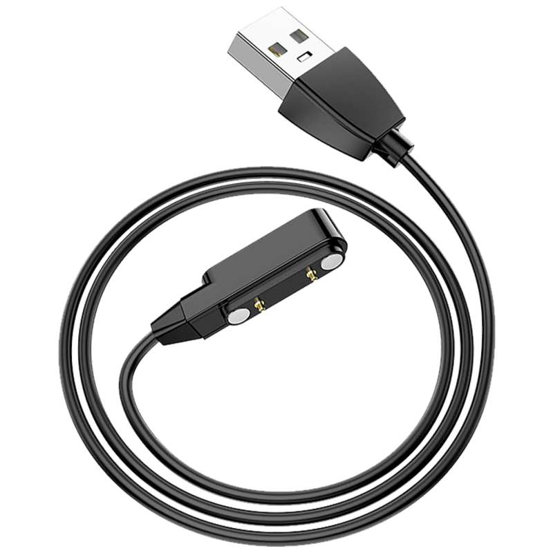 hoco. Y2 Pro Smart charging cable, kabel za punjenje pametnih satova, crni