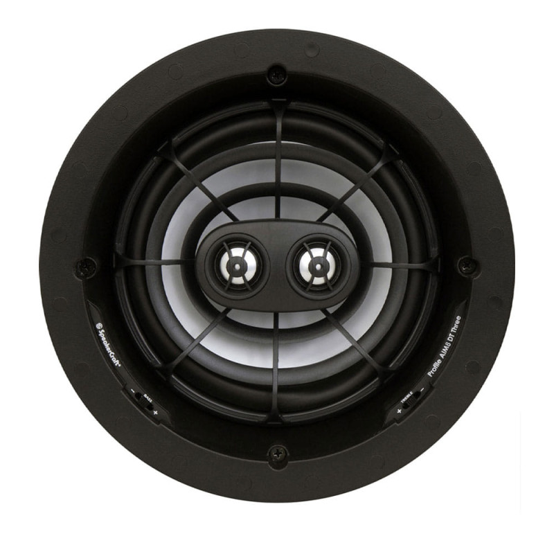 SpeakerCraft PROFILE AIM8 THREE DT Series2 ARC Tweeter Array, ugradbeni stropni zvučnik, crni