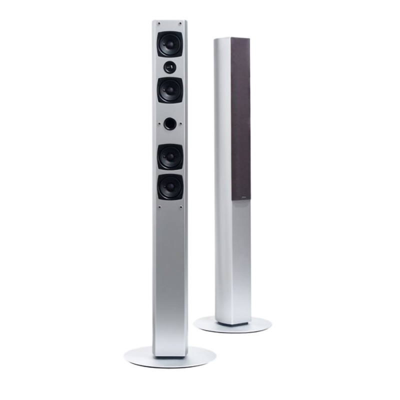 Audio Pro Cinema C5, 2-way, 8cm, samostojeći zvučnik, silver