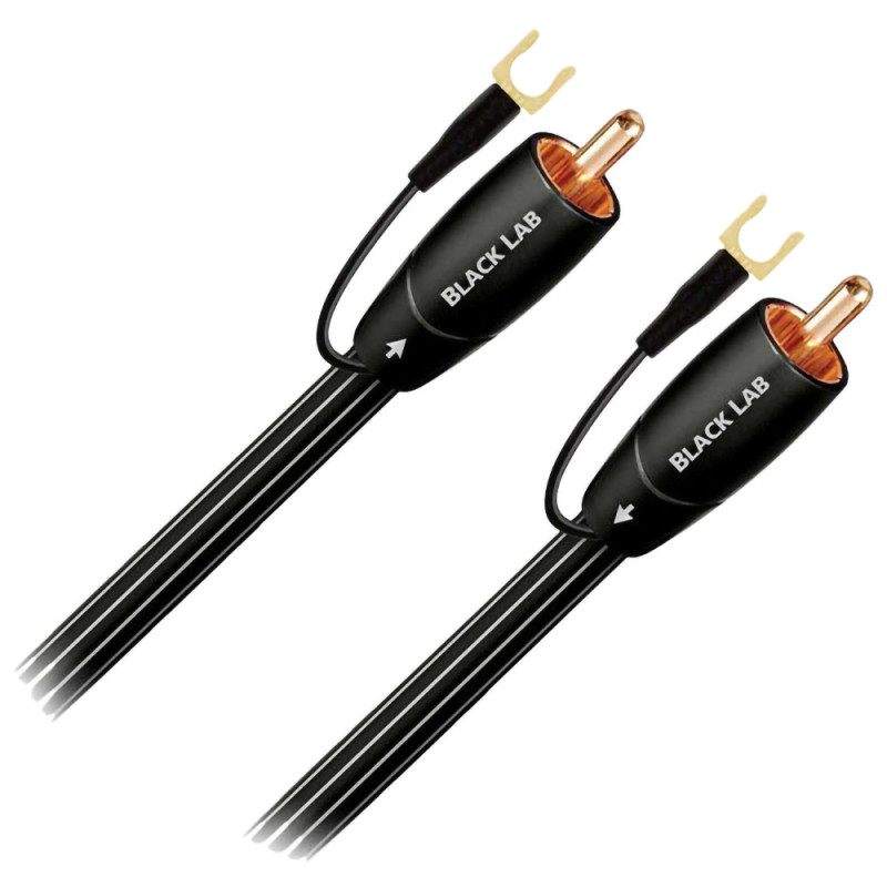 Audioquest LAB SUBWOOFER, audio kabel, crni, 5m
