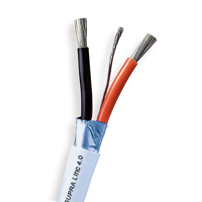 Supra LINC 2X2.5, zvučnički kabel, plavi, 1m