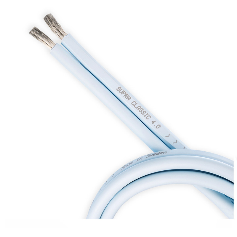 Supra CLASSIC 2x4.0, zvučnički kabel, plavi, 1m