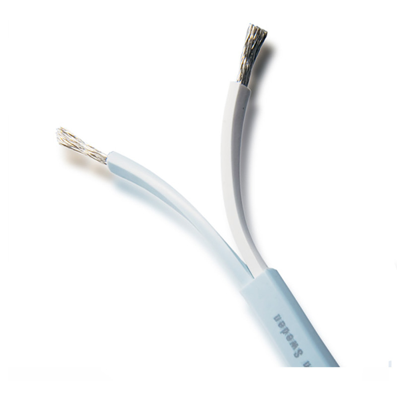 Supra PLY 2x2, zvučnički kabel, bijeli, 1m