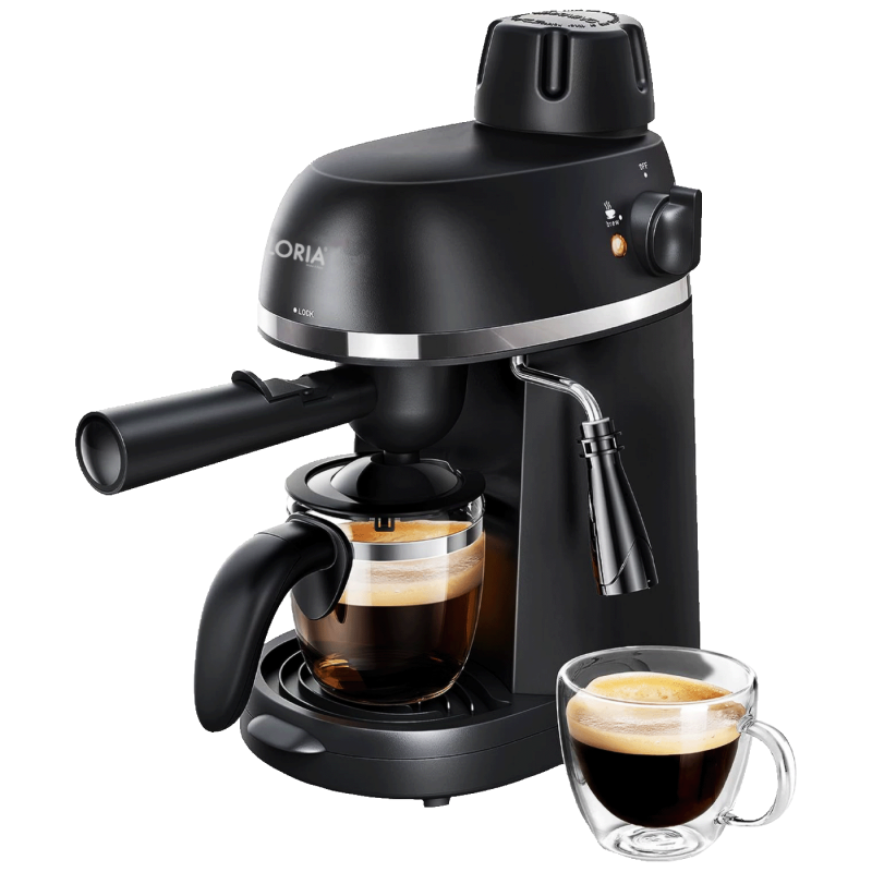Floria ZLN9358, Aparat za espresso kavu, 800W, crni