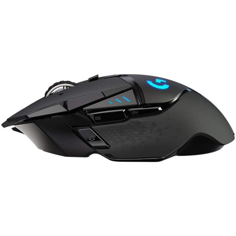 Logitech G502 LIGHTSPEED, bežični optički miš, gaming, crni
