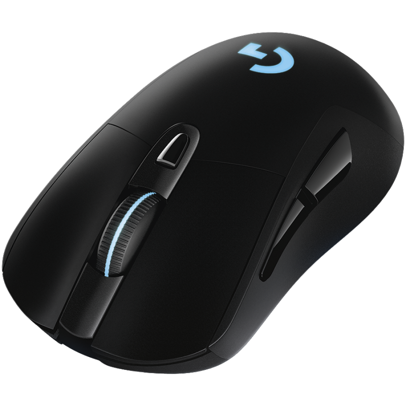 Logitech G703 LIGHTSPEED, bežični optički miš, gaming, crni