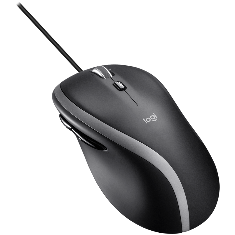Logitech M500s, žičani optički miš, USB-A, crni