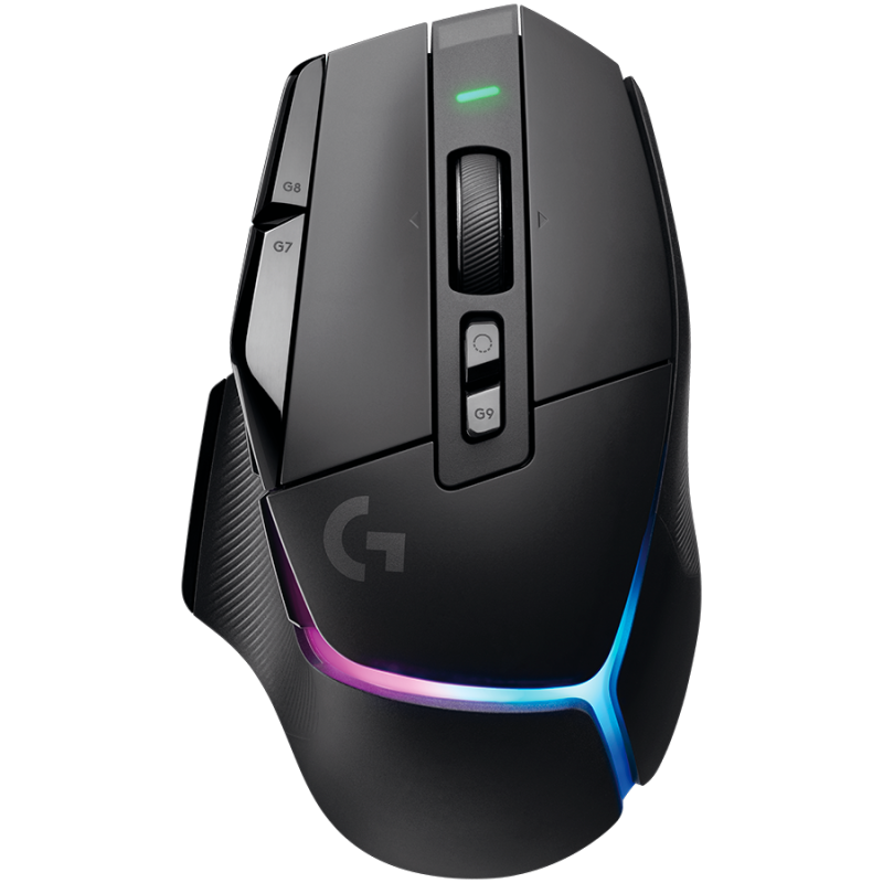 Logitech G502 X PLUS, bežični optički miš, gaming, crni
