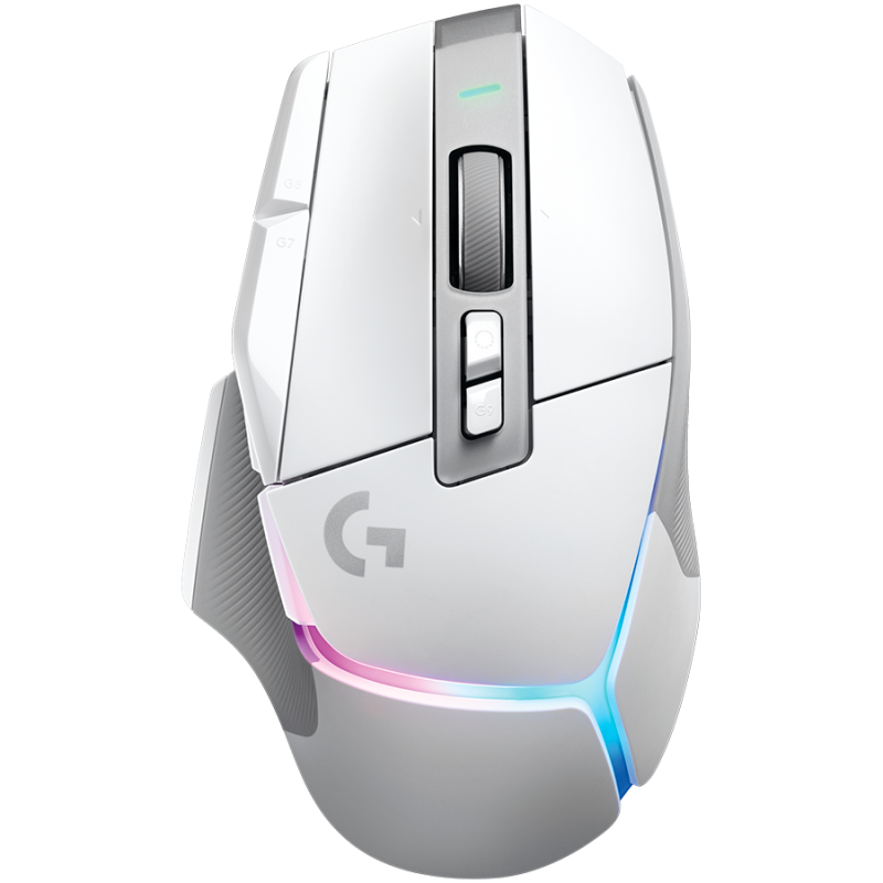 Logitech G502 X PLUS, bežični optički miš, gaming, bijeli
