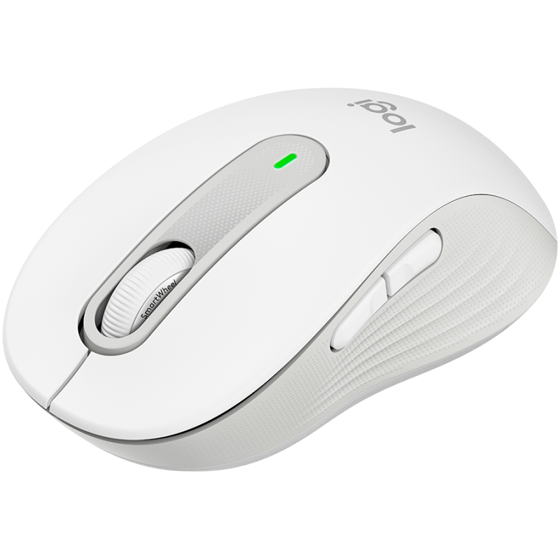 Logitech Signature M650, bežični optički miš, BT, bijeli