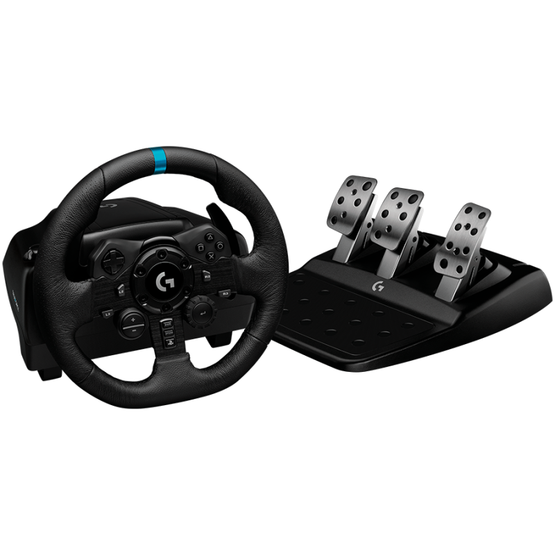 Logitech G923 volan s pedalama za PC i PlayStation, crni