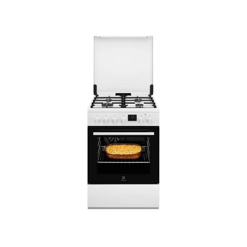 Electrolux LKK660225W, serija 600, SurroundCook štednjak s plinskim zonama širine 60cm