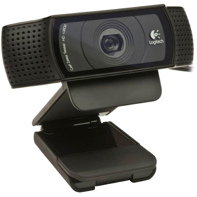 Logitech C920s, web kamera, crna
