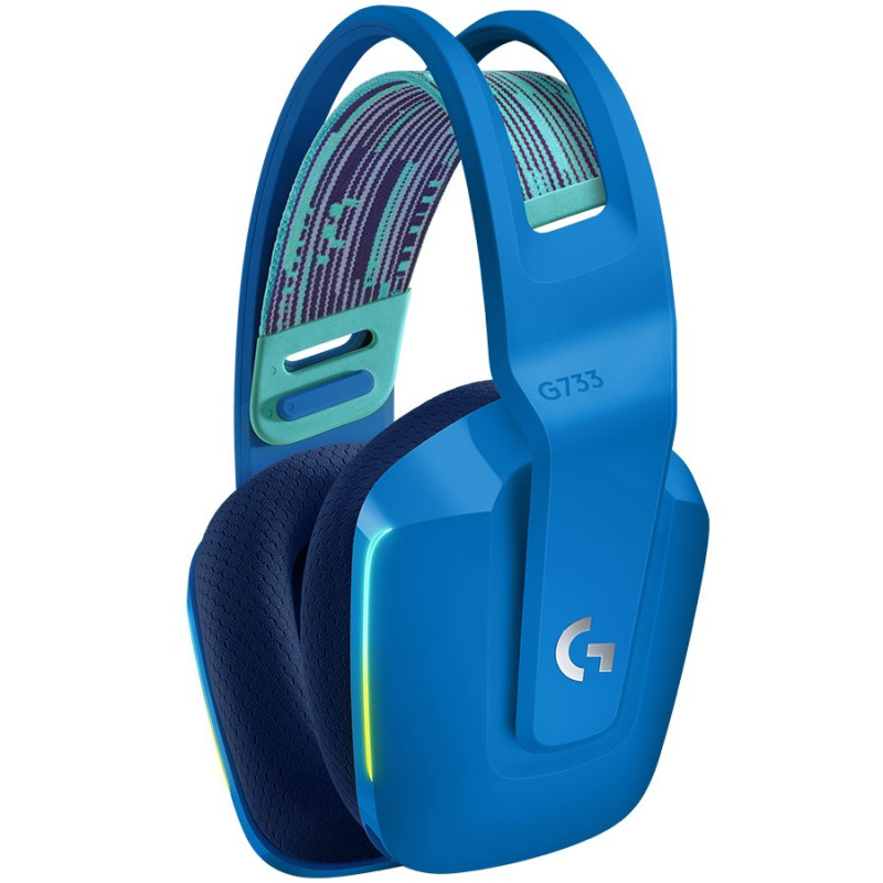 Logitech G733 LIGHTSPEED, bežične slušalice s mikrofonom, gaming, plave
