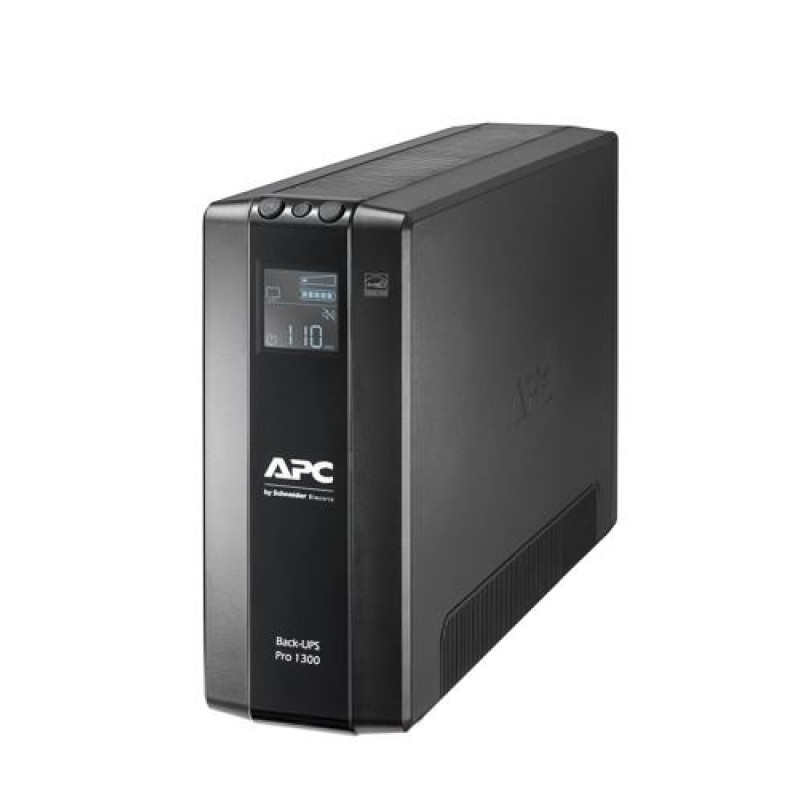 APC Back-UPS Pro BR1300MI, 780W / 1300VA, IEC C13, Line Interactive, tower