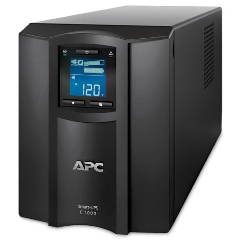 APC Smart-UPS C SMC1000IC, 600W / 1000VA, IEC C13, Line Interactive, tower