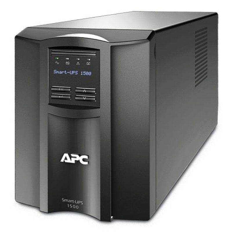 APC Smart-UPS SMT1500I, 1000W / 1500VA, IEC C13, Line Interactive, tower