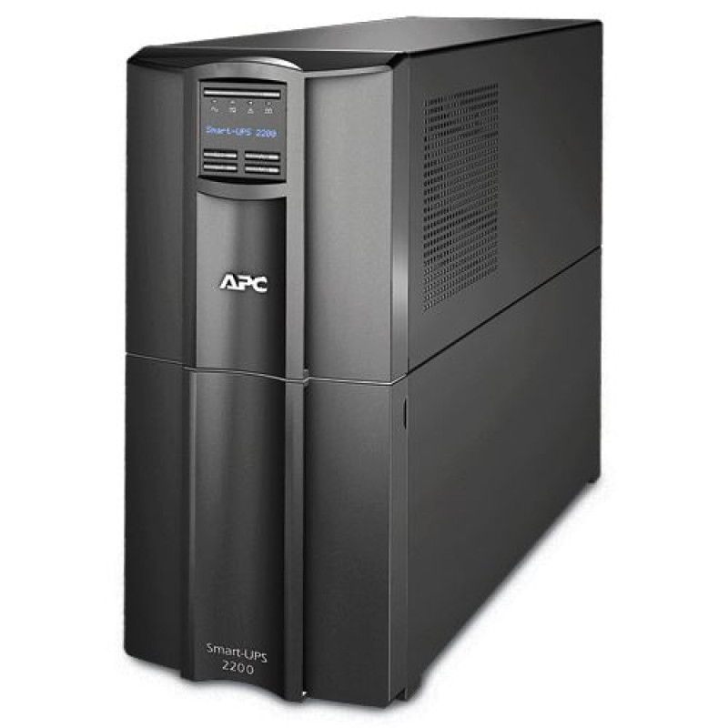 APC Smart-UPS SMT2200I, 1980W / 2200VA, IEC C13, IEC C19, Line Interactive, tower