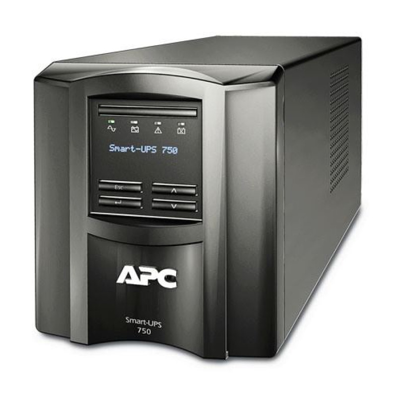 APC Smart-UPS SMT750IC, 500W / 750VA, IEC C13, Line Interactive, tower