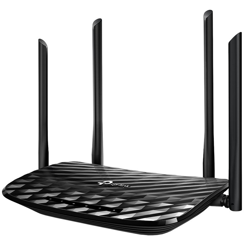 TP-Link Archer C6, AC1200, Wireless Dual Band router, 4-port