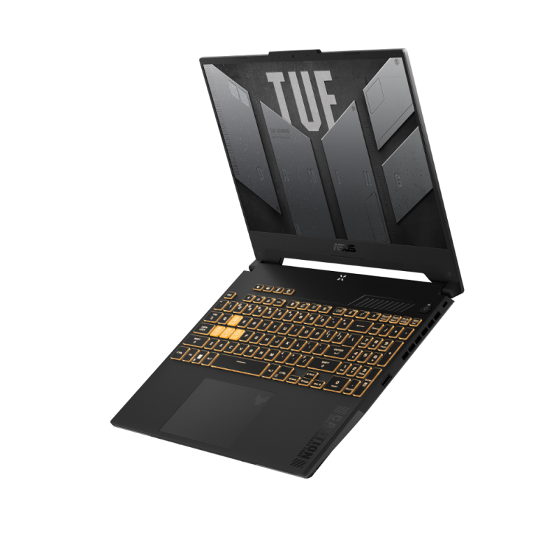 Asus TUF gaming F15, FX507ZV4, Intel i7-12700H, RAM 16GB, SSD 512GB, RTX 4060, 15.6inch WQHD, W11, crni