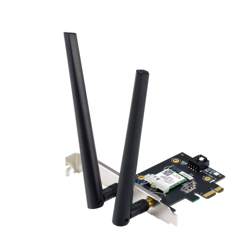 Asus PCE-BE6500, Tri-Band WiFi 7 mrežna kartica, PCI-E, Bluetooth