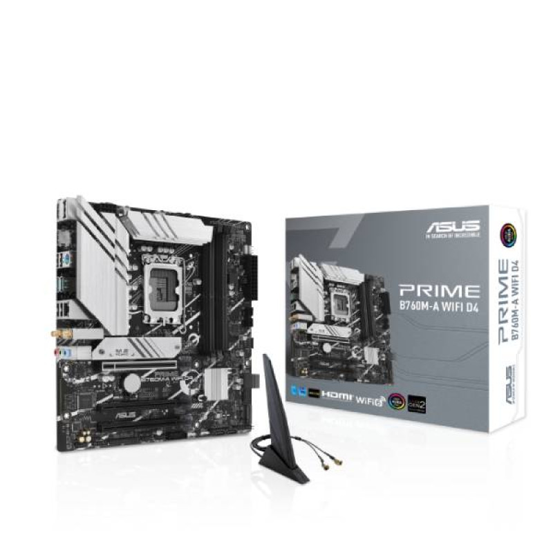 Asus PRIME B760M-A WIFI D4, LGA 1700, DDR4, mATX