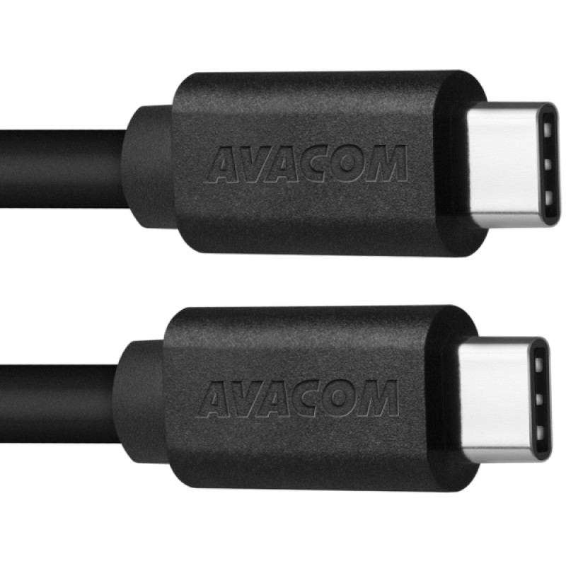 Avacom USB-C / USB-C kabel, 1m, crni