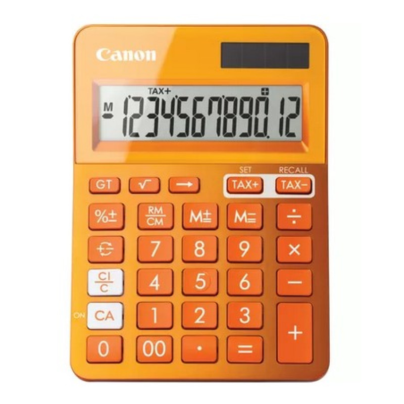 Canon LS123K, kalkulator, narančasti