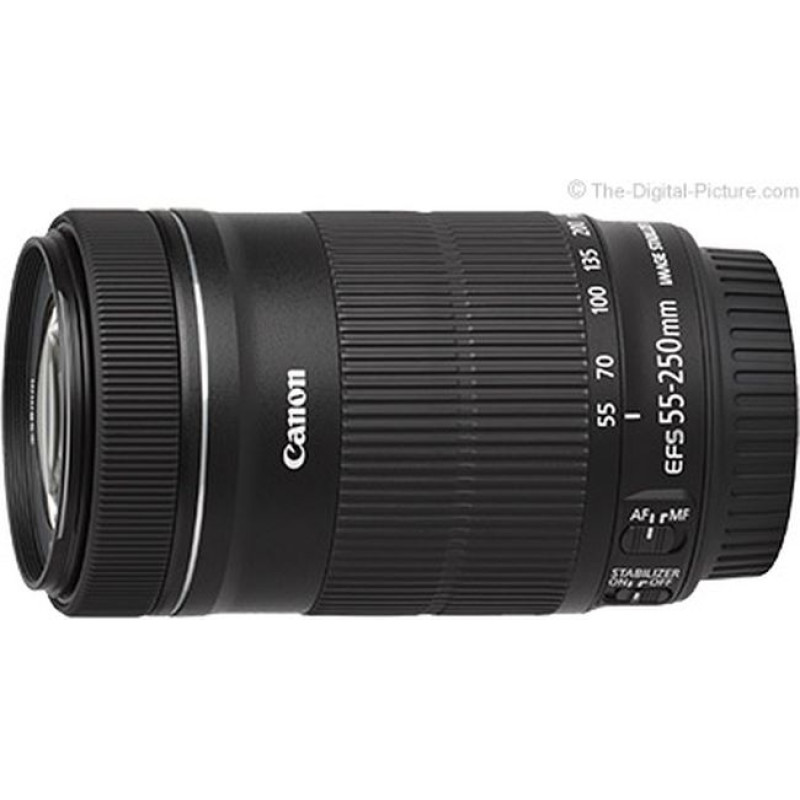 Canon EF-S 55-250mm f, 4-5.6 IS STM