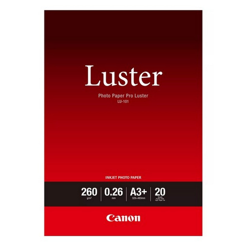 Canon Photo  Luster Paper LU101 - A3+ - 20L