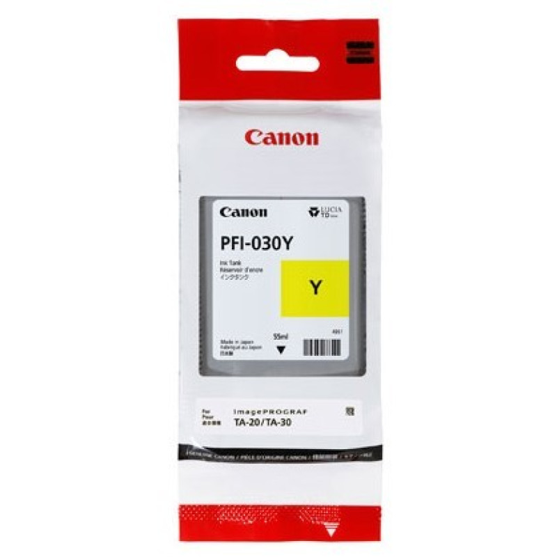 Canon tinta PFI-030Y, 3492C001, žuta
