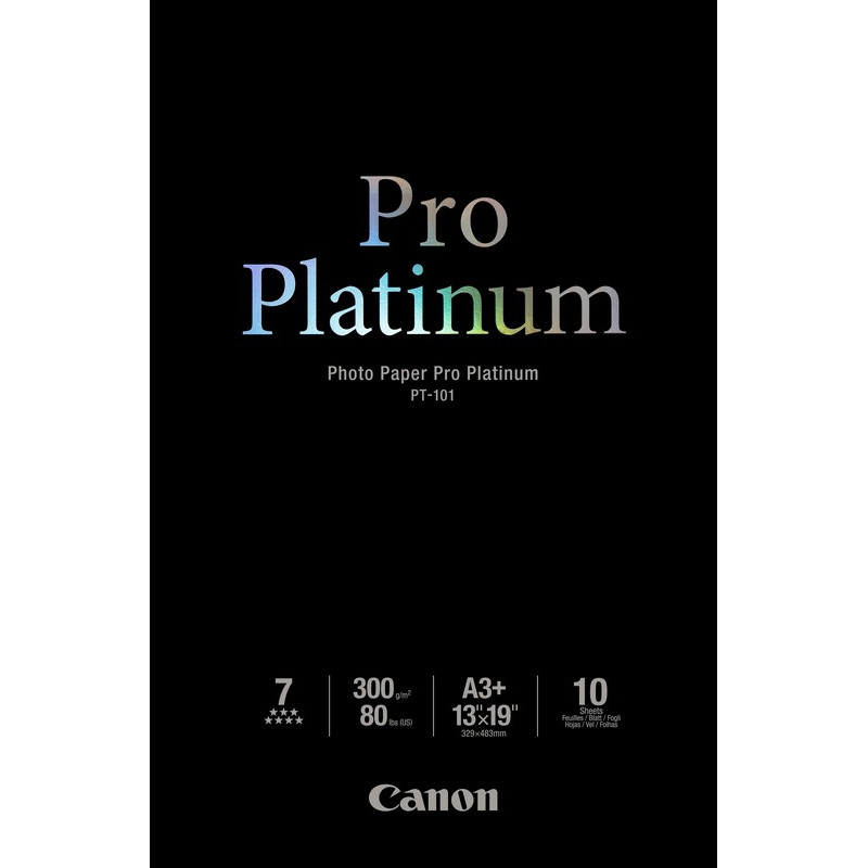 Canon Pro Platinum Pho PT101 - A3 + /10L