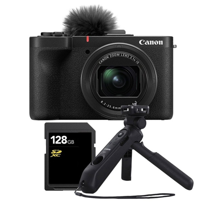 Canon Video Cam V1 + Vlogger kit, fotoaparat