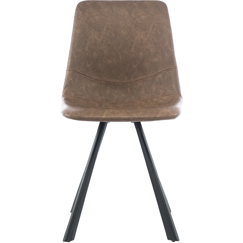 Element Laura, dizajnerska stolica, do 120kg, smeđa