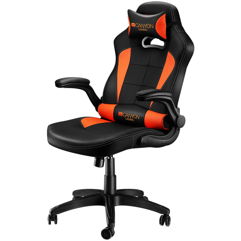 Canyon Vigil GС-2 gaming stolica, do 130kg, crno-narančasta
