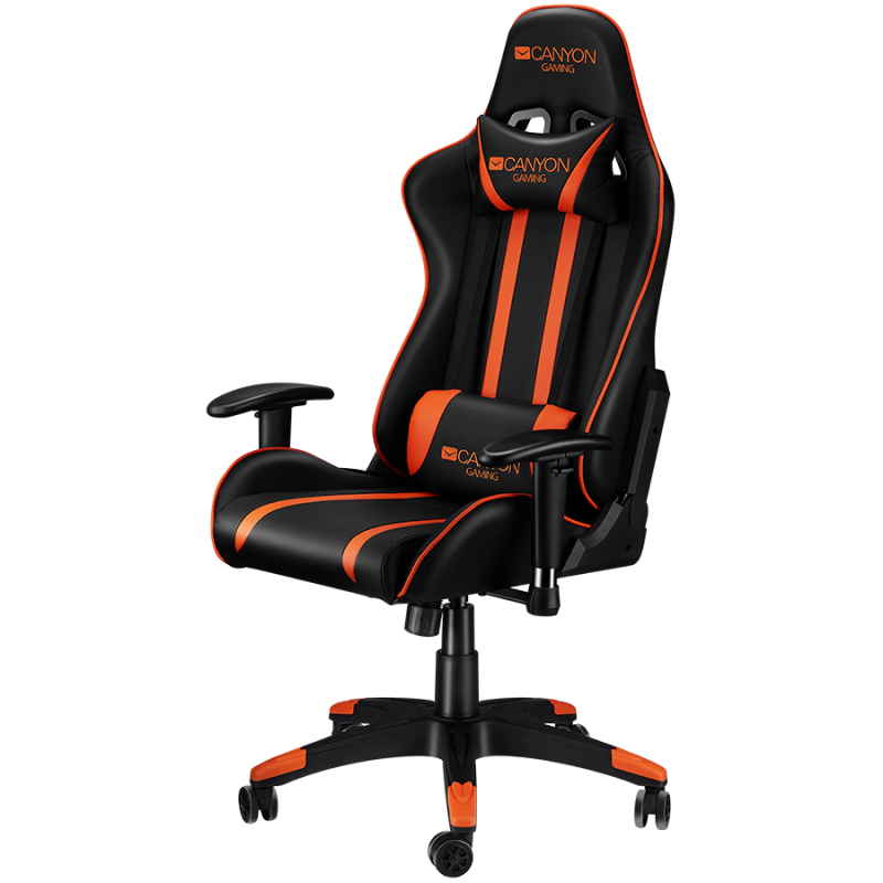 Canyon Fobos GC-3, gaming stolica, crno-narančasta
