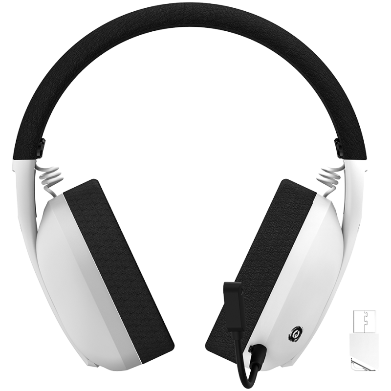 Canyon Ego GH-13, bežične slušalice s mikrofonom, gaming, BT, bijele