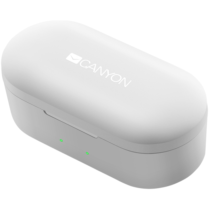 Canyon TWS-2, bežične slušalice sa mikrofonom, Bluetooth, bijele