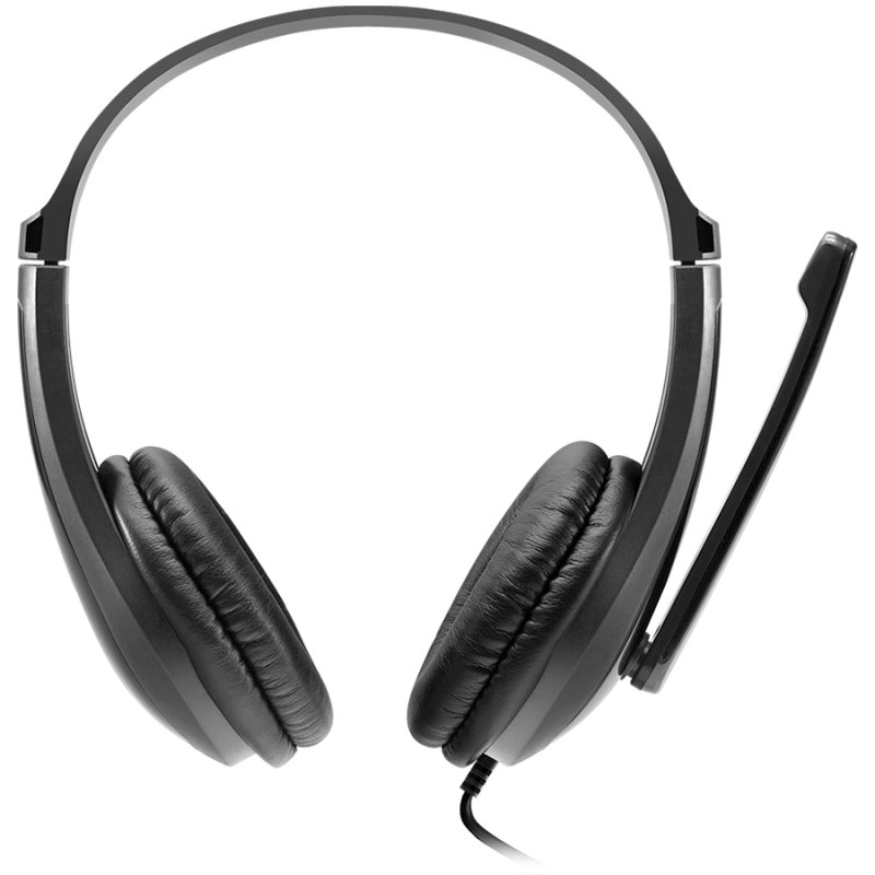 Canyon CHSU-1, žičane slušalice s mikrofonom, crne
