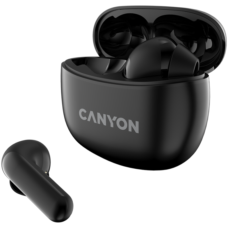 Canyon TWS-5, bežične slušalice s mikrofonom, Bluetooth, crne