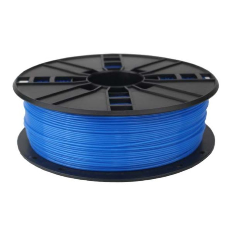 Gembird filament za 3D pisače, PLA, 1.75 mm, 1kg, fluorescentno blue
