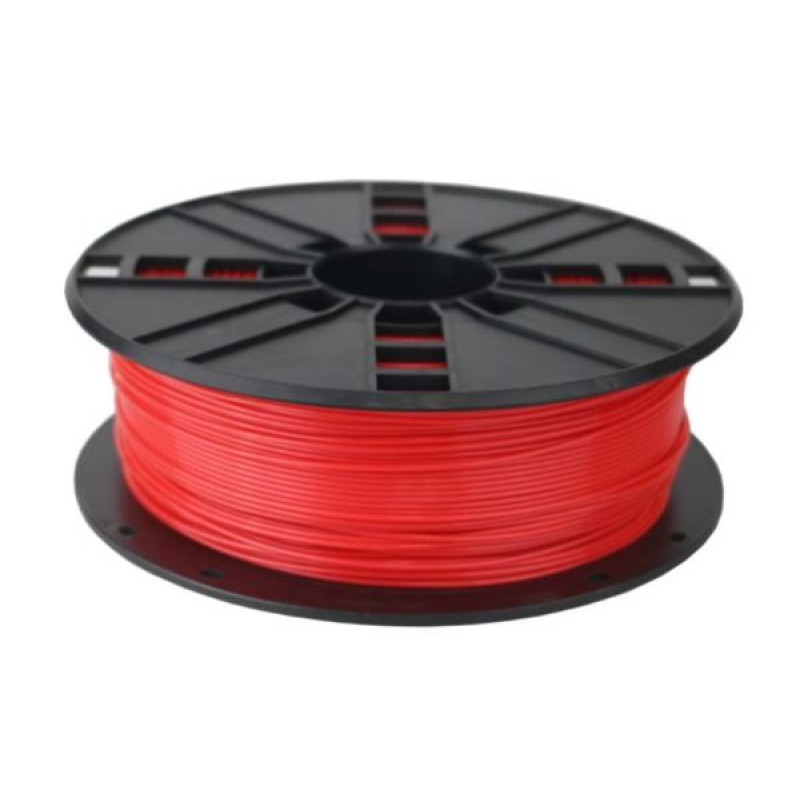 Gembird filament za 3D pisače, PLA, 1.75 mm, 1kg, crveni