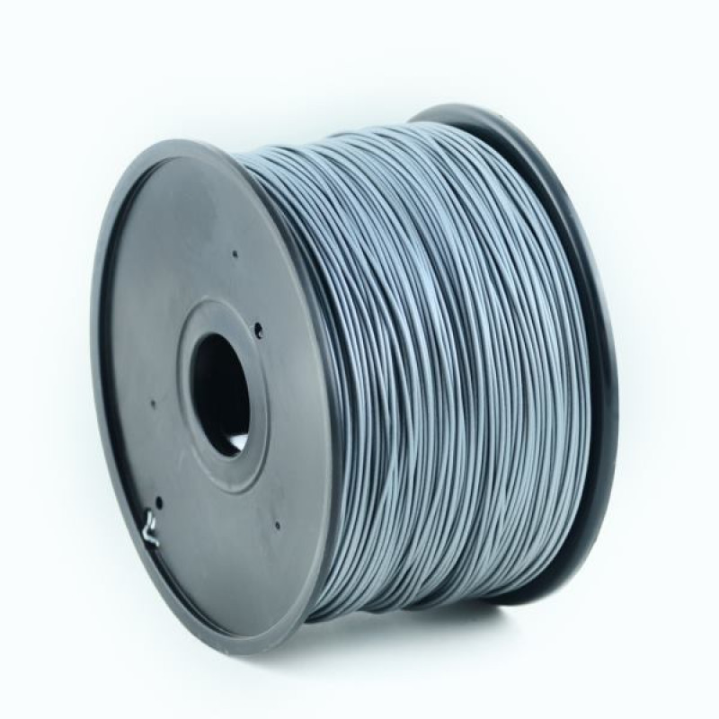 Gembird filament za 3D pisače, PLA, 1.75 mm, 1kg, srebrni