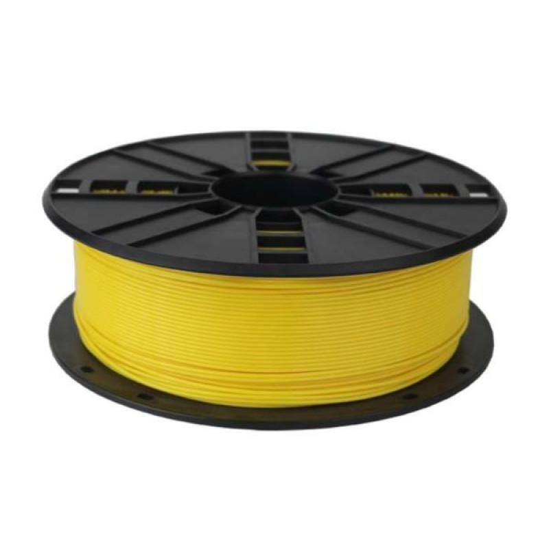 Gembird filament za 3D pisače, PLA, 1.75 mm, 1kg, žuti