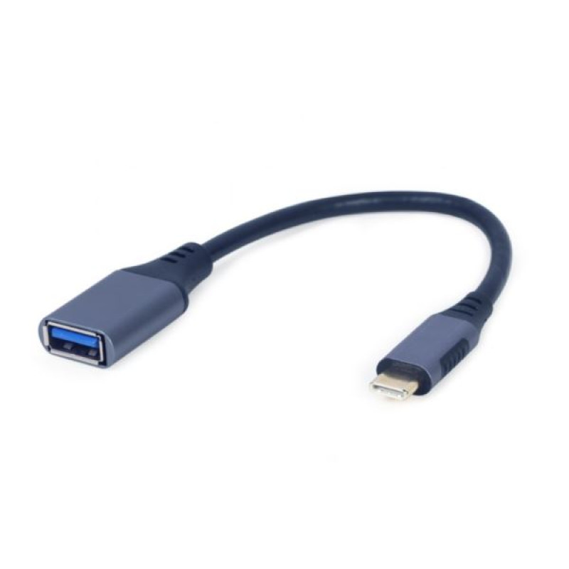 Gembird USB-C / USB-A F adapter, 0.15m, sivi